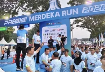 Wawako Azhar Hamzah Hadiri Presisi Merdeka Run 2026 di Jambi