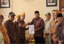 Wawako Azhar Hamzah Sambut Kunjungan Veteran Provinsi Jambi