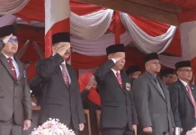 Kepala Kementerian Agama Kota Sungai Penuh Ikuti Peringatan HUT RI