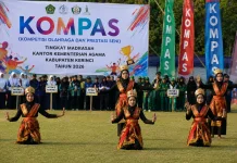 KOMPAS Jadi Panggung Talenta Madrasah, MTsN 1 Kerinci Targetkan Prestasi Terbaik