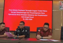 Kejari Sungai Penuh Tetapkan Dua Tersangka Korupsi Damkar