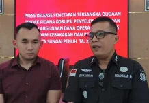 Kades Tanjung Tanah Kembalikan Rp186 Juta Kerugian Negara