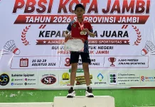 Siswa SMPN 13 Kerinci Borong Dua Gelar di Jambi Open 2026
