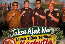 Kenali Bahaya Karhutla, Kejari Bungo Edukasi Warga untuk Tidak Membakar Hutan