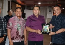 Jamuan Malam di De Boekit Diza, Wali Kota Alfin Silaturahmi dengan Pangdam XX/TIB