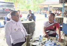 Wako Alfin dan Wawako Azhar Hadiri Pertandingan Eksibisi Futsal HUT TNI ke-81