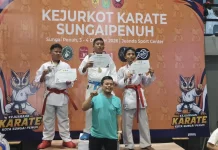 Kejurkot INKADO Sungai Penuh Diikuti 210 Peserta
