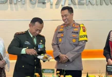 Kapolres Kerinci Beri Kejutan HUT TNI ke-81