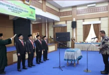 Lantik Pimpinan Baznas, Wako Alfin Tekankan Kepercayaan dan Optimalisasi Zakat