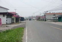 Kabut Asap Makin Pekat di Kerinci,Warga Diminta Waspada di Jalan