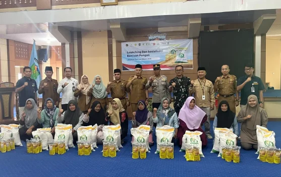 Launching Penyaluran Bantuan Pangan Periode Februari–Maret 2026