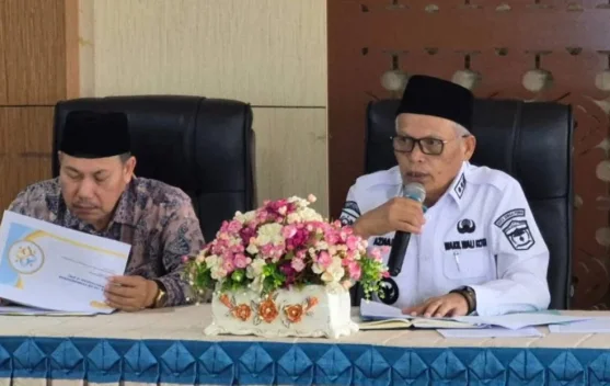 Wawako Azhar Hamzah Hadiri Rapat Monitoring dan Evaluasi Penyusunan PJPK