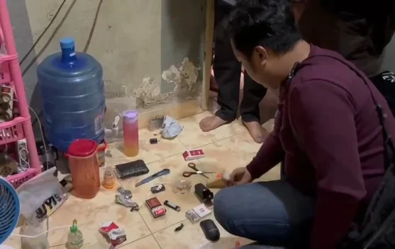 Satresnarkoba Polres Kerinci Ringkus Residivis Pengedar Sabu saat Patroli Sahur