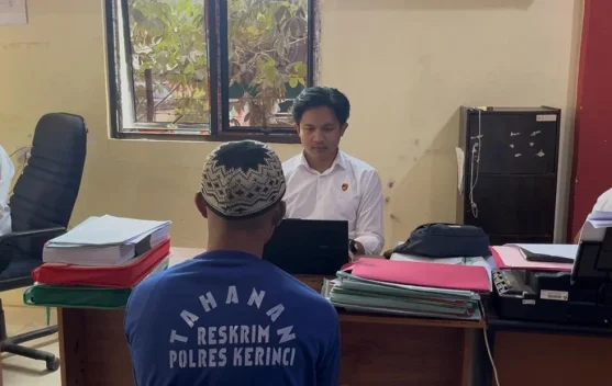Polres Kerinci Amankan Pelaku Dugaan Kekerasan Seksual Anak