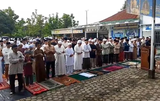 Jemaah Muhammadiyah Merangin Gelar Salat Id Lebih Awal