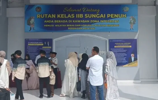 Rutan Sungai Penuh Serahkan Remisi Idul Fitri 128 Narapidana