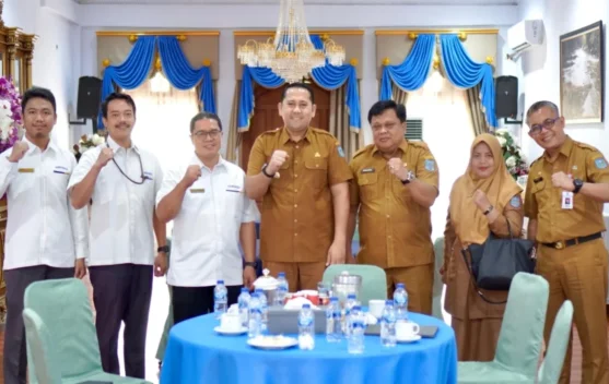 Bupati Merangin Sambut Kepala KPPN, Bahas Penguatan Ekonomi Daerah