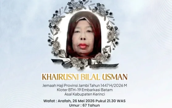 Jemaah Haji Kerinci Wafat saat Ibadah di Tanah Suci