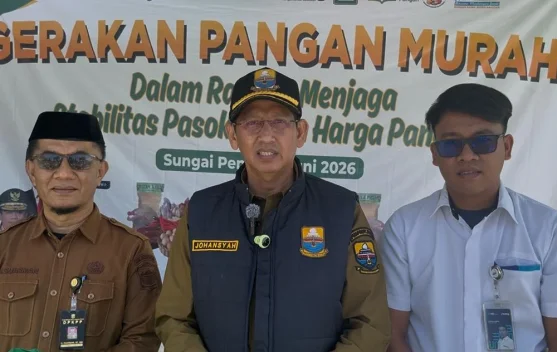 Gerakan Pangan Murah Digelar, Pemprov Jambi Kendalikan Inflasi
