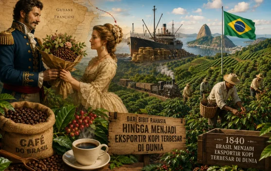 Kisah Francisco de Mello Palheta Membawa Kopi ke Brasil
