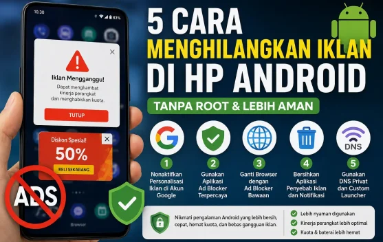 Tips Efektif Mengurangi Iklan Mengganggu di Smartphone Android