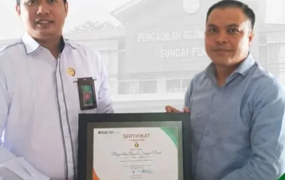 PA Sungai Penuh Terima Penghargaan Bergengsi dari BSI