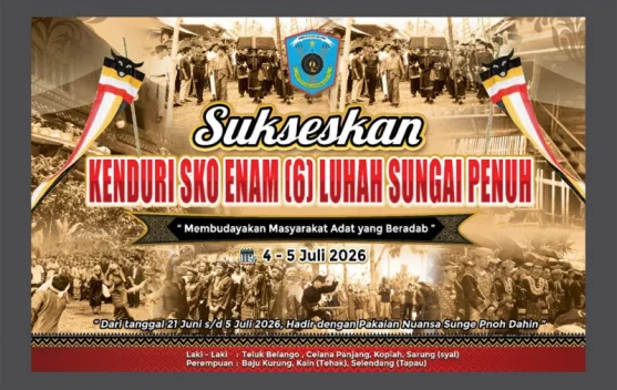 Rangkaian Acara Kenduri Sko Sungai Penuh 2026 Siap Digelar, Angkat Nilai Adat
