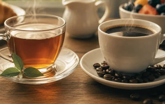 Teh atau Kopi, Pilihan Minuman Pagi yang Lebih Sehat?