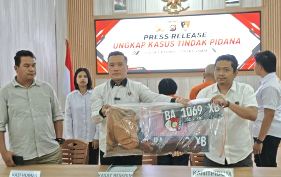 Polres Kerinci Tangkap Empat Pelaku Curas Lintas Provinsi
