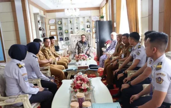 Wako Alfin Terima Audiensi Taruna STTD Sungai Penuh
