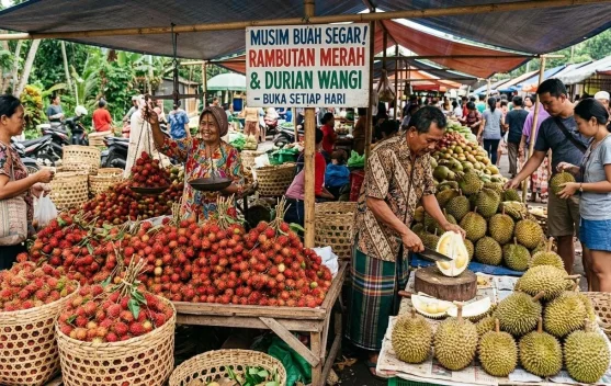 Alasan Durian dan Rambutan Panen Bersamaan