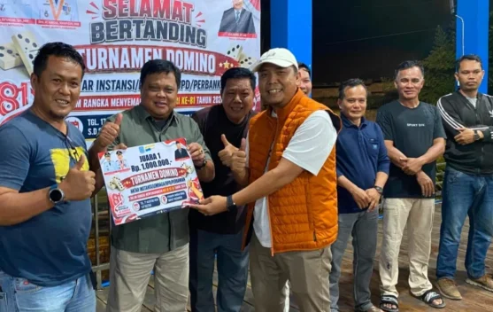 Sekda Zulhifni-Deni Auriza Jadi Raja Domino HUT RI di Merangin