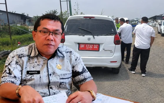 Mobil Dinas Dinkes Kerinci Kembali Terjaring Razia Pajak