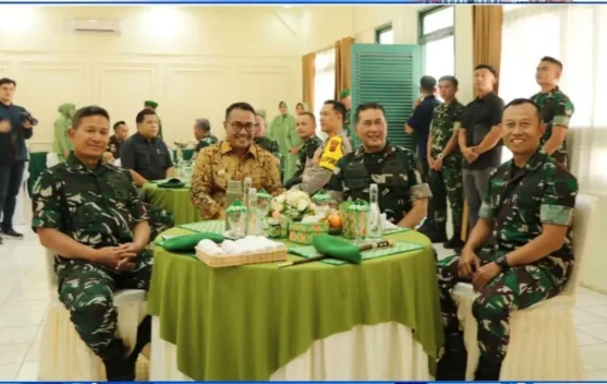 Wako Alfin Apresiasi Kunjungan Pangdam XX Sinergi Lintas Sektor Terus Diperkuat