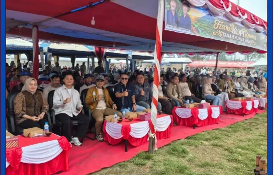 Wako Alfin Hadiri Pembukaan Festival Kopi Kerinci 2026,Dukung Kopi Lokal