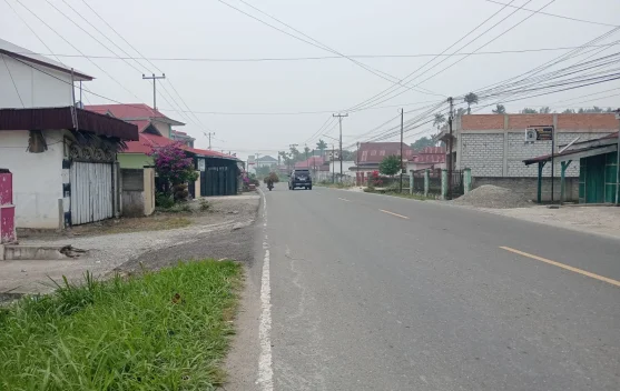 Kabut Asap Makin Pekat di Kerinci,Warga Diminta Waspada di Jalan