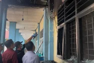 Kebakaran SMPN 2 Sungai Penuh Hanguskan Enam Kelas