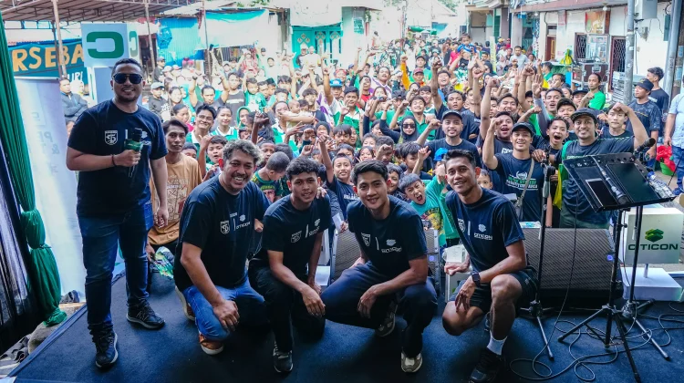 Bangun Fasum Warga Bubutan, Persebaya Kolaborasi dengan Citicon