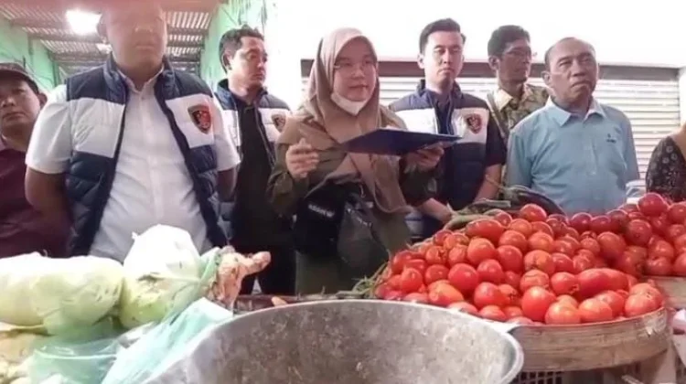 Harga Ayam dan Cabai di Pasar Larangan Melonjak