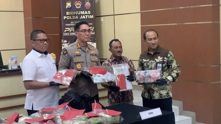 Polda Jatim Gagalkan Peredaran Narkoba Lintas Provinsi