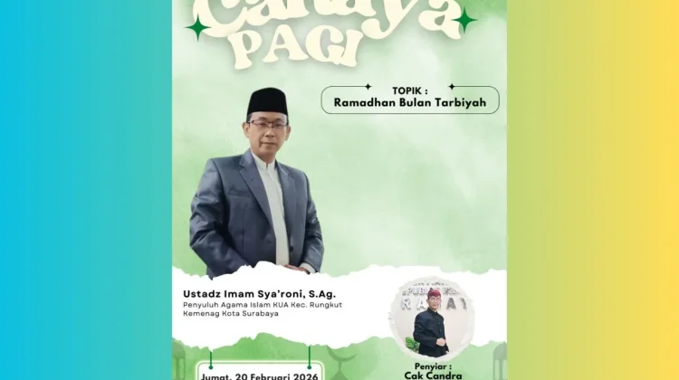 Ramadan, Bulan Tarbiyah Bentuk Karakter Diri