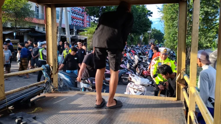 Ratusan Motor Balap Liar Diamankan Polisi