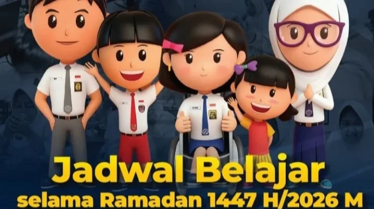 Tiga Kementerian Terbitkan Jadwal Belajar Ramadan 1447 H