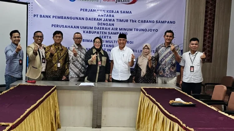 Bank Jatim–PDAM Sampang–Bimasakti Sinergi Pembayaran Air Digital