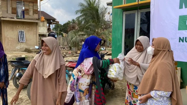 LAZISNU Jatim Dirikan Empat Titik Dapur Umum Ramadan di Aceh Tamiang