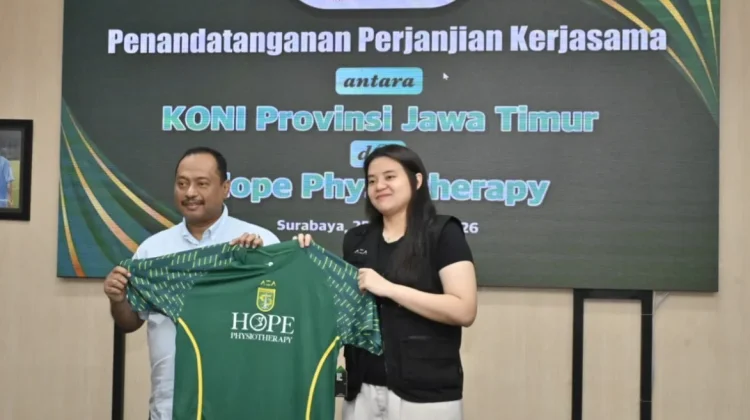 KONI Jatim dan Hope Physiotherapy Lanjutkan Kolaborasi