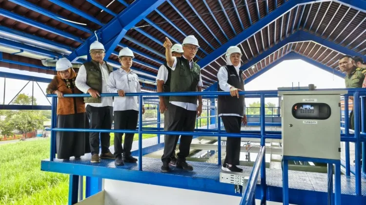 Pemprov Jatim Resmikan Pengelolaan Air Bersih Kapasitas 100 Jiwa di Mojokerto