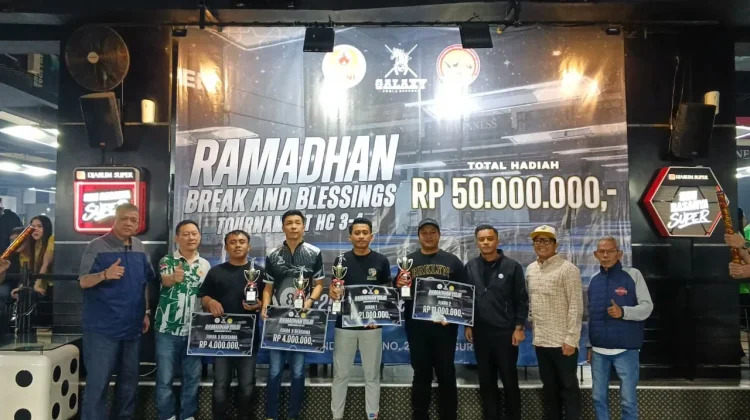 Turnamen Ramadan Biliar Tetap Ukir Prestasi di Bulan Suci