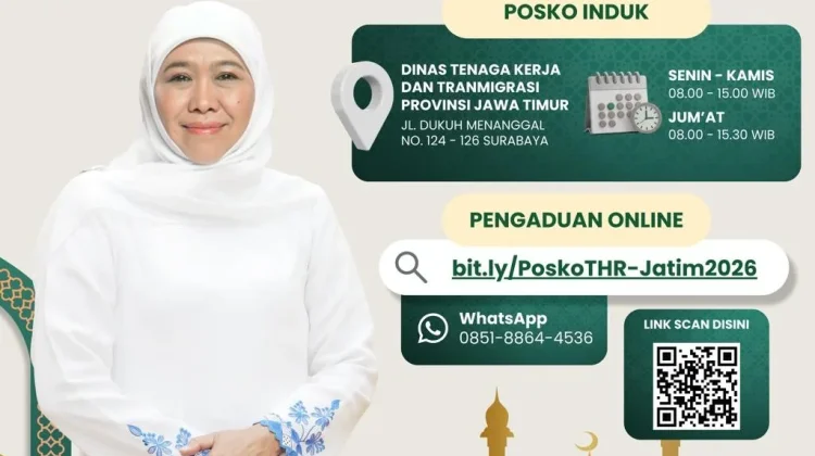 Khofifah Imbau Perusahaan Wajib Bayar THR Maksimal H-7 Lebaran