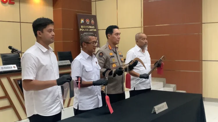 Polda Jatim Berhasil Ungkap Kasus Pemerasan Bersenjata di Kabupaten Pasuruan